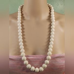 women white necklace